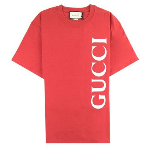 gucci red tshirt man|gucci symbol t shirt.